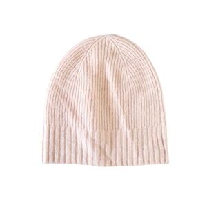 Nordstrom NWOT Recycled Cashmere Blend Beanie in Beige